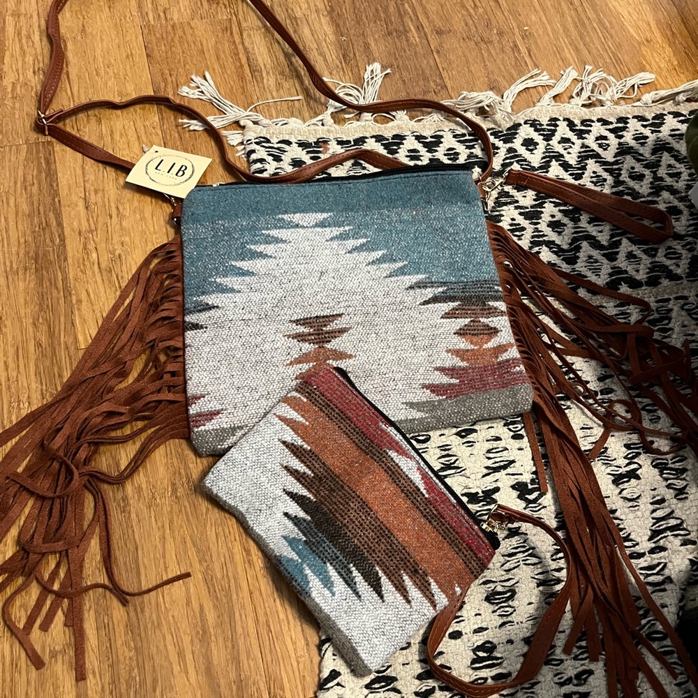 Aztec purse